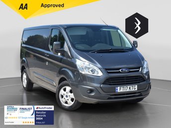 2017 FORD TRANSIT CUSTOM 2.0 TDCi 290 Limited Panel Van 5dr Diesel Automatic L2 H1 (161 g/km, 128 bhp) &pound;16000.00