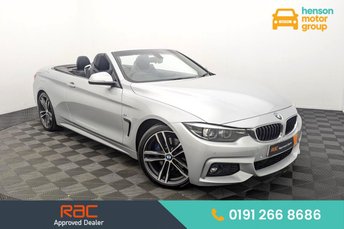 2018 BMW 4 SERIES 2.0 420d M Sport Convertible 2dr Diesel Auto Euro 6 (s/s) (190 ps) &pound;12999.00