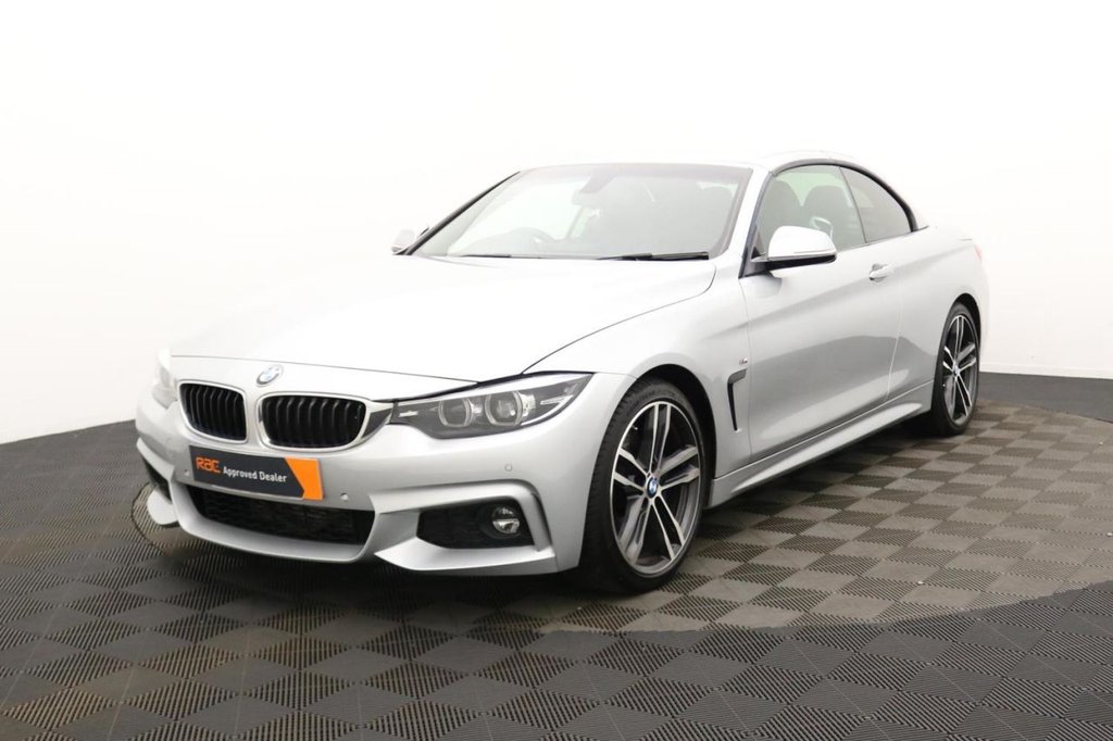 USED 2018 18 BMW 4 SERIES 2.0 420d M Sport Convertible 2dr Diesel Auto Euro 6 (s/s) (190 ps) Sat Nav, 19" Alloys, Camera