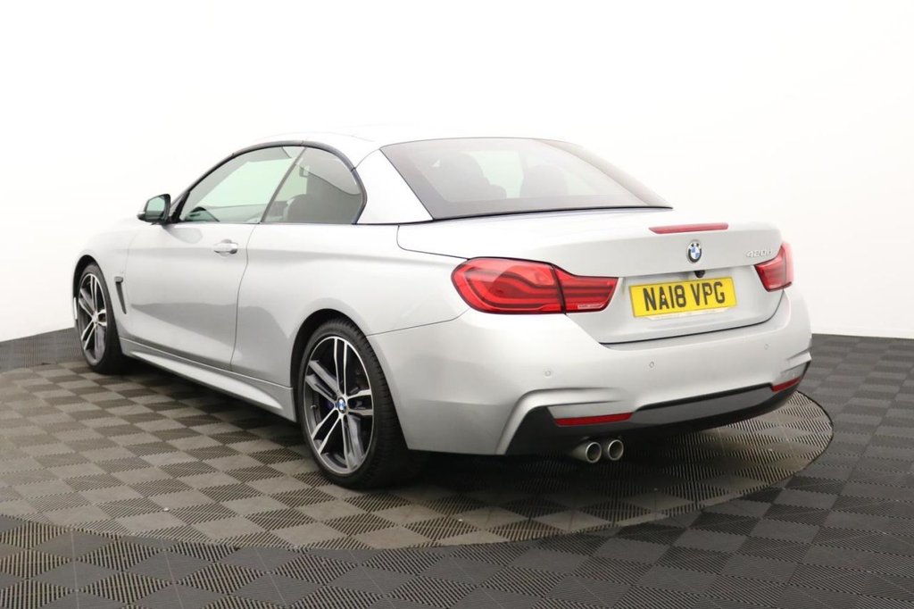 USED 2018 18 BMW 4 SERIES 2.0 420d M Sport Convertible 2dr Diesel Auto Euro 6 (s/s) (190 ps) Sat Nav, 19" Alloys, Camera