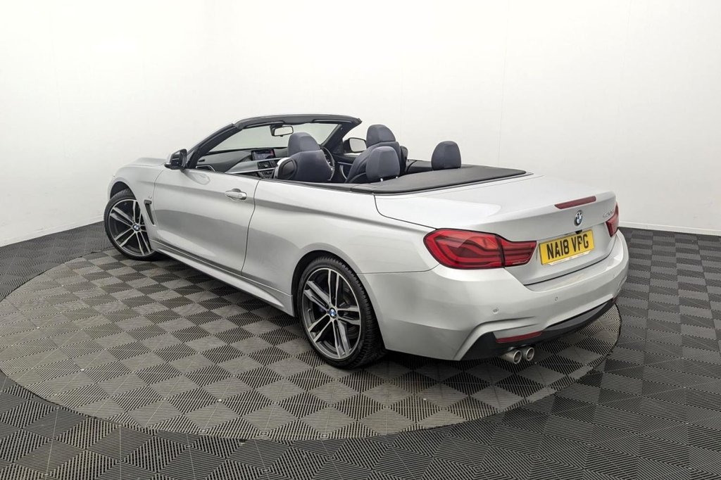 USED 2018 18 BMW 4 SERIES 2.0 420d M Sport Convertible 2dr Diesel Auto Euro 6 (s/s) (190 ps) Sat Nav, 19" Alloys, Camera