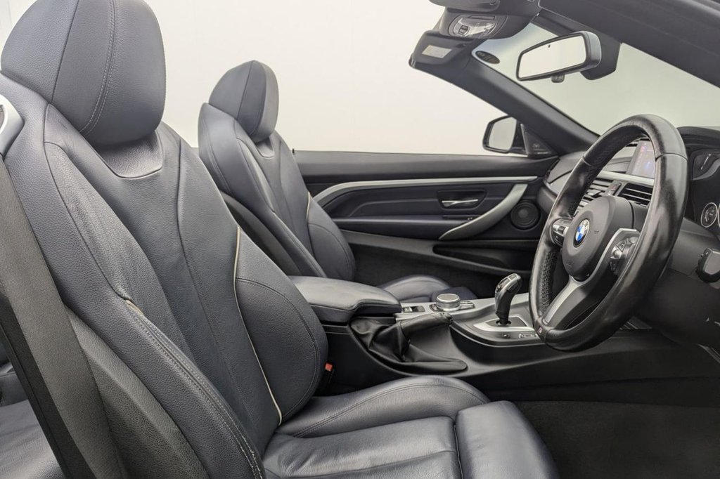 USED 2018 18 BMW 4 SERIES 2.0 420d M Sport Convertible 2dr Diesel Auto Euro 6 (s/s) (190 ps) Sat Nav, 19" Alloys, Camera
