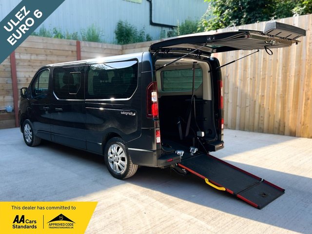 View our Renault Trafic L2 LWB 6 Seat Wheelchair Accessible Disabled Access Vehicle WAV
