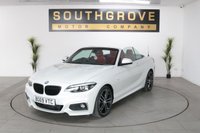 USED 2019 69 BMW 2 SERIES 2.0 218d M Sport Convertible 2dr Diesel Manual Euro 6 (s/s) (150 ps) * EXTENDED WARRANTIES AVAILABLE *