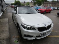 USED 2019 69 BMW 2 SERIES 2.0 218d M Sport Convertible 2dr Diesel Manual Euro 6 (s/s) (150 ps) * EXTENDED WARRANTIES AVAILABLE *