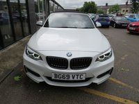 USED 2019 69 BMW 2 SERIES 2.0 218d M Sport Convertible 2dr Diesel Manual Euro 6 (s/s) (150 ps) * EXTENDED WARRANTIES AVAILABLE *