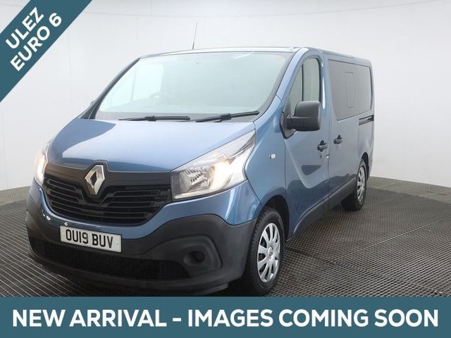 View our Renault Trafic 6 Seat Wheelchair Accessible Disabled Access Vehicle WAV