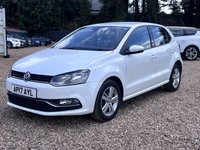 USED 2017 17 VOLKSWAGEN POLO 1.0 BlueMotion Tech Match Edition Hatchback 5dr Petrol Manual Euro 6 (s/s) (75 ps) 