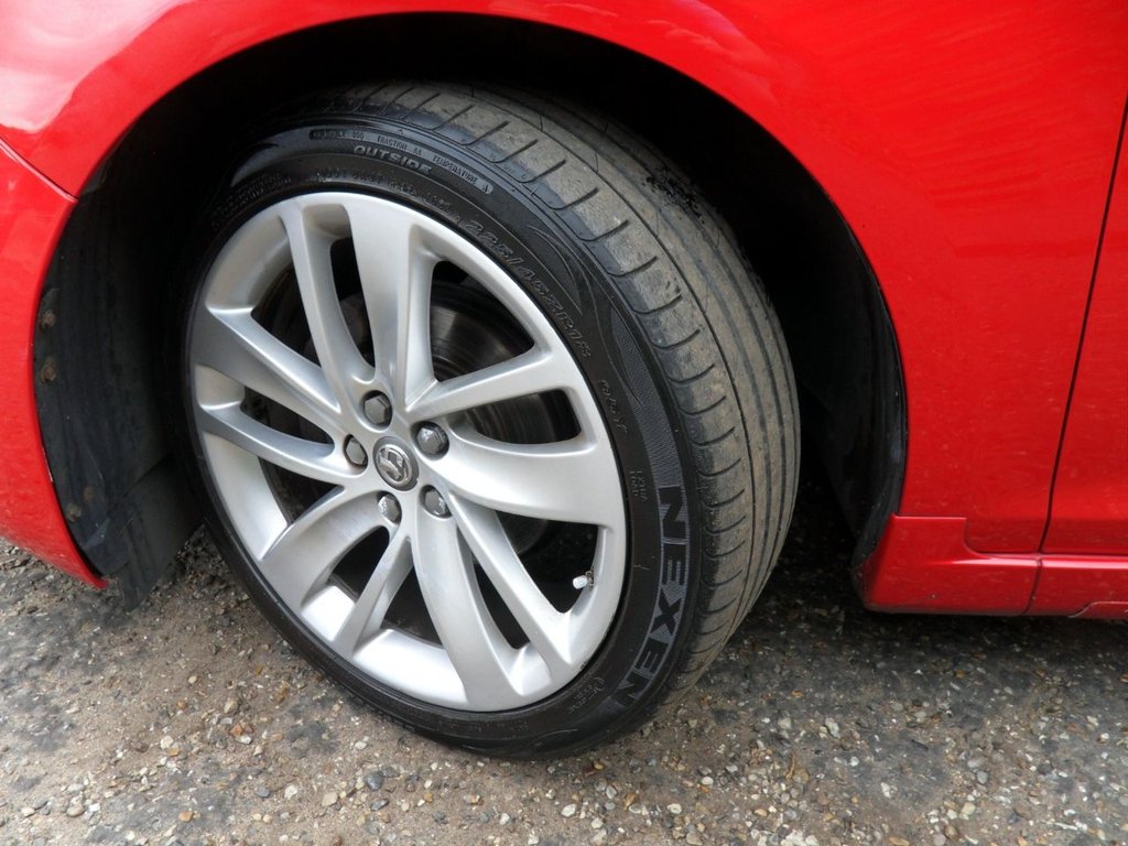 USED 2015 15 VAUXHALL ASTRA 1.6i Tech Line GT Hatchback 5dr Petrol Manual Euro 6 (115 ps) Power Red Air Con Full History