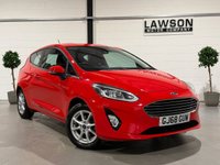USED 2018 68 FORD FIESTA 1.1 Ti-VCT Zetec Hatchback 3dr Petrol Manual Euro 6 (s/s) (85 ps) 
