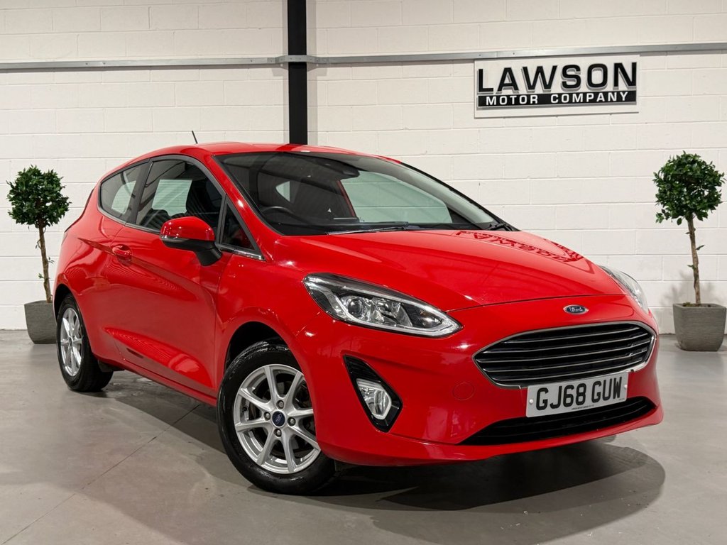 USED 2018 68 FORD FIESTA 1.1 Ti-VCT Zetec Hatchback 3dr Petrol Manual Euro 6 (s/s) (85 ps) 