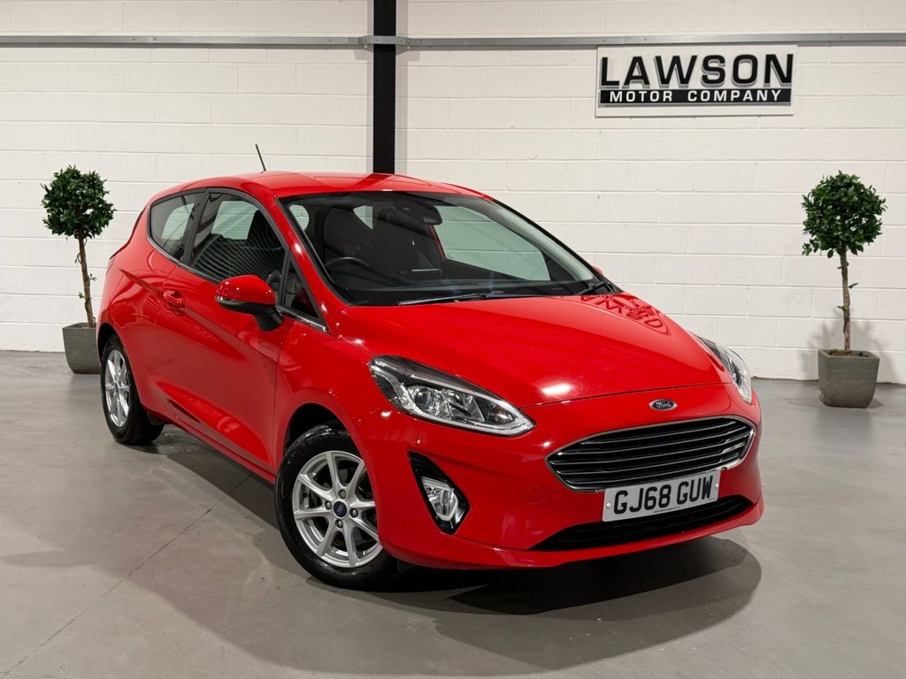 USED 2018 68 FORD FIESTA 1.1 Ti-VCT Zetec Hatchback 3dr Petrol Manual Euro 6 (s/s) (85 ps) 