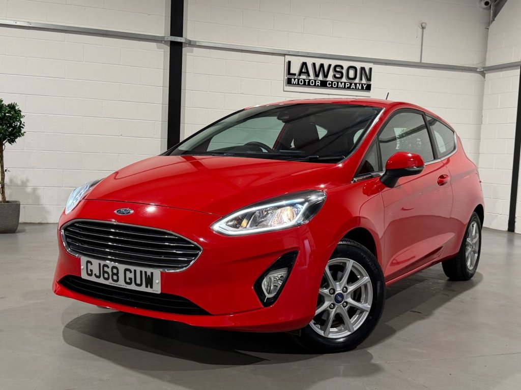 USED 2018 68 FORD FIESTA 1.1 Ti-VCT Zetec Hatchback 3dr Petrol Manual Euro 6 (s/s) (85 ps) 