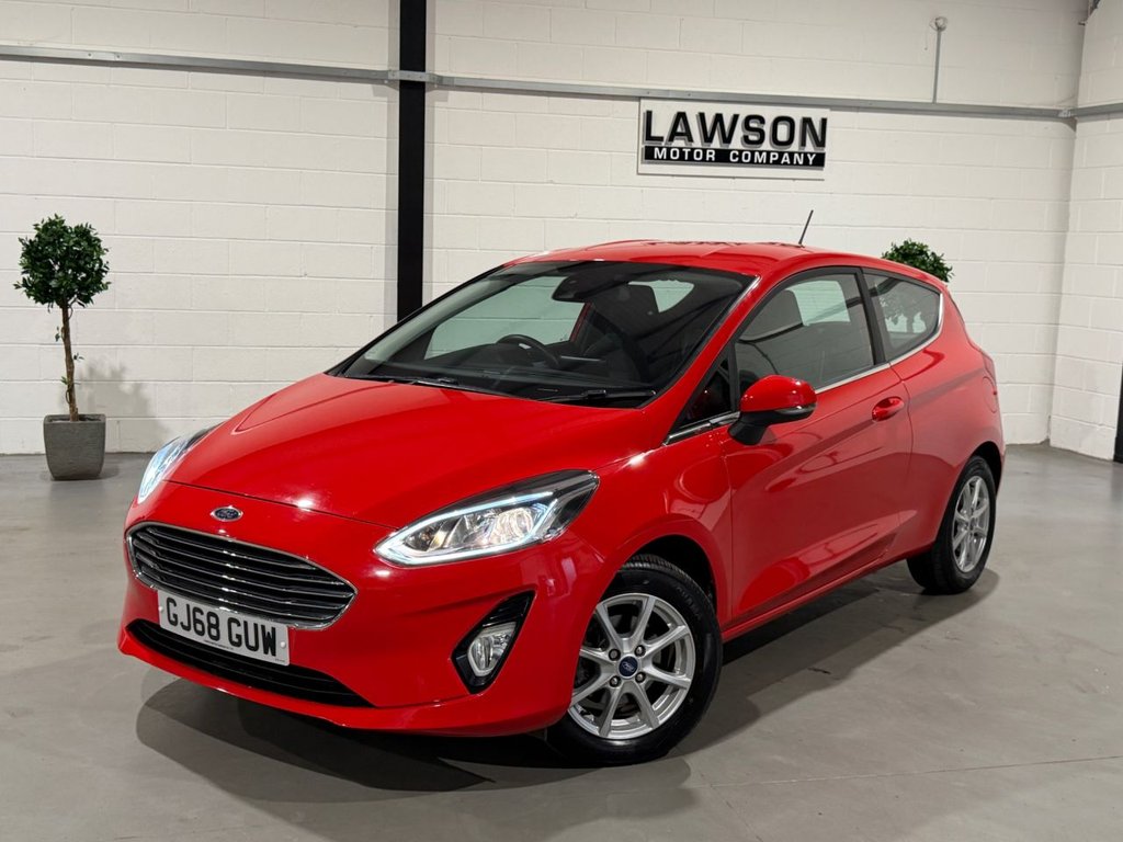 USED 2018 68 FORD FIESTA 1.1 Ti-VCT Zetec Hatchback 3dr Petrol Manual Euro 6 (s/s) (85 ps) 