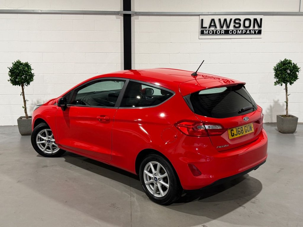 USED 2018 68 FORD FIESTA 1.1 Ti-VCT Zetec Hatchback 3dr Petrol Manual Euro 6 (s/s) (85 ps) 