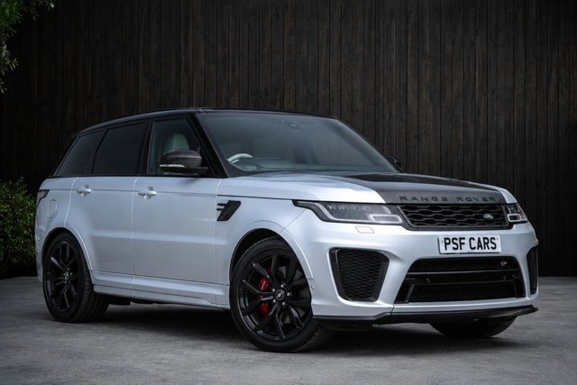 View our Land Rover Range Rover Sport 5.0 P575 V8 SVR Carbon Edition SUV 5dr Petrol Auto 4WD Euro 6 (s/s) (575 ps)