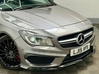 USED 2015 15 MERCEDES-BENZ CLA 2.0 CLA45 AMG Coupe 4dr Petrol SpdS DCT 4MATIC Euro 6 (s/s) (360 ps) 