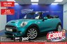 USED 2016 66 MINI CONVERTIBLE 2.0 Cooper S Convertible 2dr Petrol Manual Euro 6 (s/s) (192 ps) &pound;6,000 WORTH OF EXTRAS - CARIBBEAN AQUA