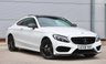 USED 2018 18 MERCEDES-BENZ C CLASS 2.0 C200 AMG Line (Premium Plus) Coupe 2dr Petrol G-Tronic+ 4MATIC Euro 6 (s/s) (184 ps) ELECTRIC MEM SEATS**HEATED LEATHER
