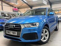 USED 2017 67 AUDI Q3 1.4 TFSI CoD Sport Euro 6 (s/s) 5dr 1 Previous Owner, Sat Nav, DAB