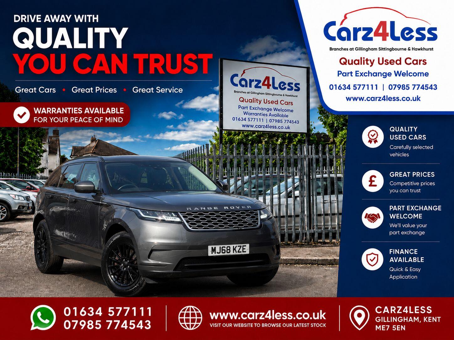 2018 LAND ROVER RANGE ROVER VELAR