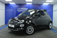 USED 2019 69 FIAT 500C 1.2 Lounge Convertible 2dr Petrol Manual Euro 6 (s/s) (69 bhp) SUPER LOW MILES - APPLE CAR PLAY