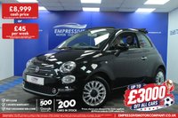 USED 2019 69 FIAT 500C 1.2 Lounge Convertible 2dr Petrol Manual Euro 6 (s/s) (69 bhp) SUPER LOW MILES - APPLE CAR PLAY