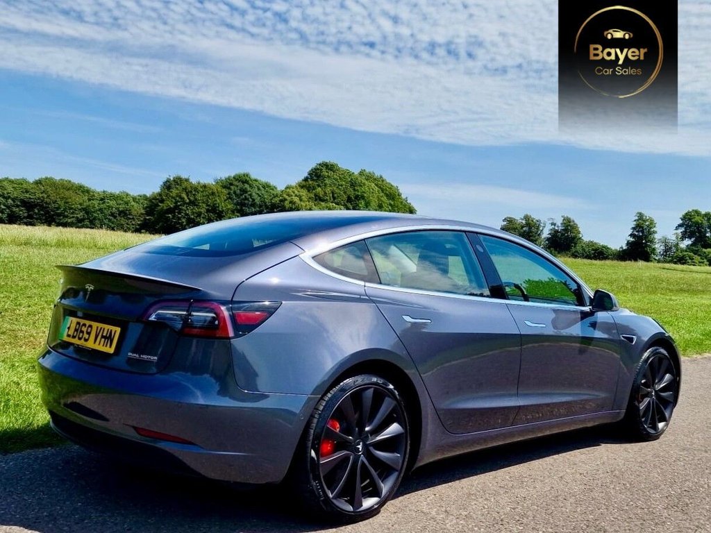 USED 2020 69 TESLA Model 3 (Dual Motor) Performance Saloon 4dr Electric Auto 4WDE (Performance Upgrade) (449 bhp) FINANCE AVAILABLE