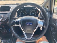 USED 2013 13 FORD FIESTA 1.25 Zetec Hatchback 5dr Petrol Manual Euro 5 (82 ps) &pound;35 year tax. Low mileage!