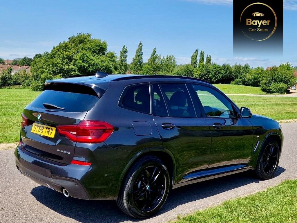 USED 2018 68 BMW X3 2.0 20d M Sport SUV 5dr Diesel Auto xDrive Euro 6 (s/s) (190 ps) FINANCE AVAILABLE