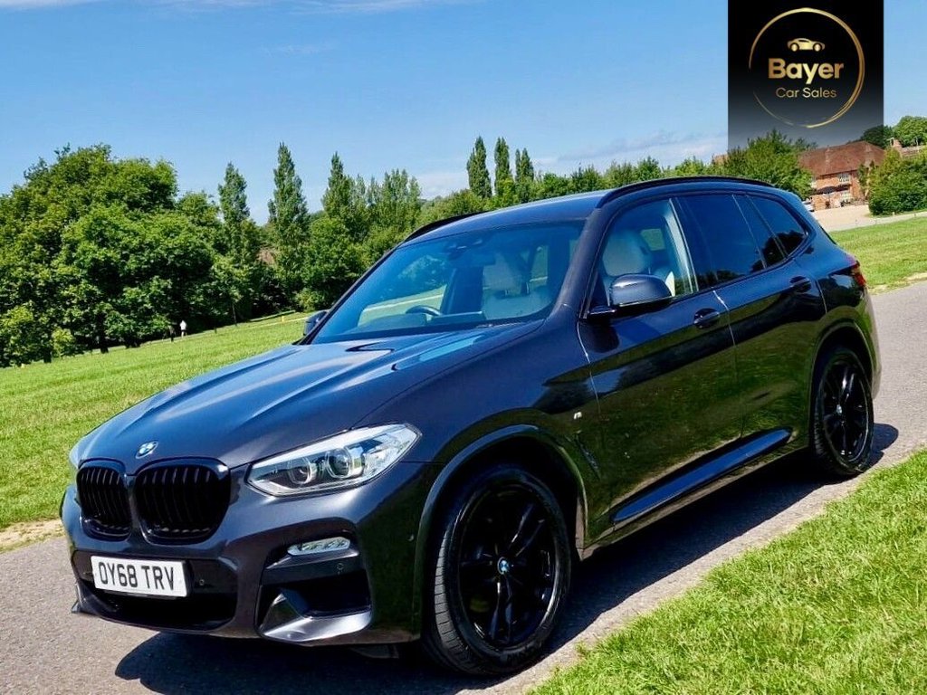 USED 2018 68 BMW X3 2.0 20d M Sport SUV 5dr Diesel Auto xDrive Euro 6 (s/s) (190 ps) FINANCE AVAILABLE
