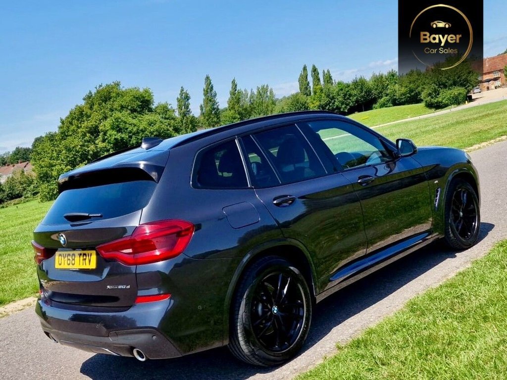 USED 2018 68 BMW X3 2.0 20d M Sport SUV 5dr Diesel Auto xDrive Euro 6 (s/s) (190 ps) FINANCE AVAILABLE