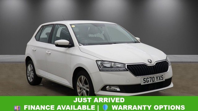 2020 70 SKODA FABIA 1.0 SE Hatchback 5dr Petrol Manual Euro 6 (s/s) (60 ps) 