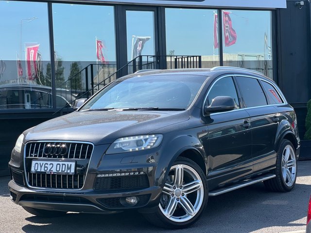 View our Audi Q7 3.0 TDI V6 S line Plus SUV 5dr Diesel Tiptronic quattro Euro 5 (s/s) (245 ps)