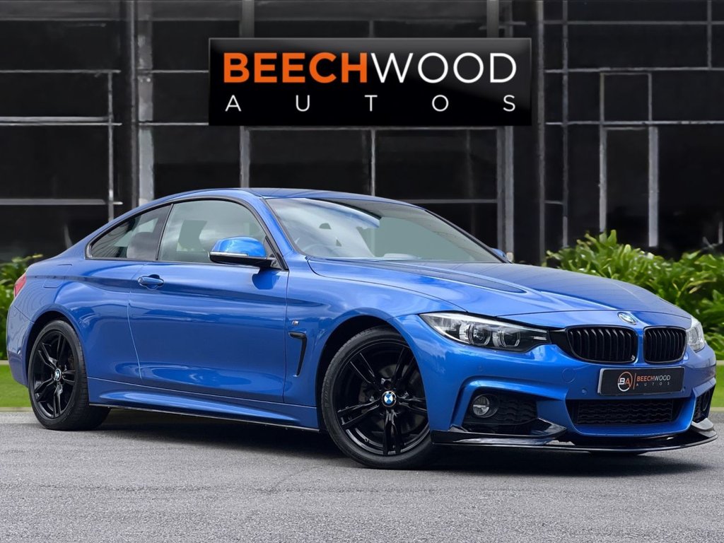 USED 2018 68 BMW 4 SERIES 2.0 420d M Sport Coupe 2dr Diesel Auto Euro 6 (s/s) (190 ps) 