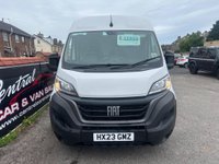 USED 2023 23 FIAT DUCATO 2.2 MultijetIII 35 Business Pro Panel Van 5dr Diesel Manual L H2 Euro 6 (140 ps) Air Conditioning - Navigation