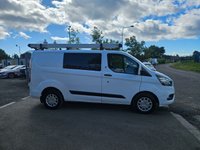 USED 2018 68 FORD TRANSIT CUSTOM 300 TREND CREW VAN NEW WET BELT ULEZ FREE ZONE NO VAT 