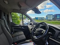 USED 2018 68 FORD TRANSIT CUSTOM 300 TREND CREW VAN NEW WET BELT ULEZ FREE ZONE NO VAT 