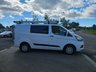 USED 2018 68 FORD TRANSIT CUSTOM 300 TREND CREW VAN NEW WET BELT ULEZ FREE ZONE NO VAT 