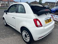 USED 2018 68 FIAT 500C 1.2 Lounge Convertible 2dr Petrol Manual Euro 6 (s/s) (69 bhp) CONVERTIBLE* SERVICE HISTORY* 4 STAMPS* SAT NAV* CRUISE CONTROL* REAR PARKING SENSORS* AIR CONDITIONING* DAB RADIO* 2 CUP HOLDERS* ELECTRIC WINDOWS* ELECTRIC MIRRORS* MULTI FUNCTION STEERING WHEEL* 2 KEYS*