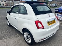 USED 2018 68 FIAT 500C 1.2 Lounge Convertible 2dr Petrol Manual Euro 6 (s/s) (69 bhp) CONVERTIBLE* SERVICE HISTORY* 4 STAMPS* SAT NAV* CRUISE CONTROL* REAR PARKING SENSORS* AIR CONDITIONING* DAB RADIO* 2 CUP HOLDERS* ELECTRIC WINDOWS* ELECTRIC MIRRORS* MULTI FUNCTION STEERING WHEEL* 2 KEYS*