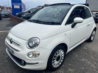 USED 2018 68 FIAT 500C 1.2 Lounge Convertible 2dr Petrol Manual Euro 6 (s/s) (69 bhp) CONVERTIBLE* SERVICE HISTORY* 4 STAMPS* SAT NAV* CRUISE CONTROL* REAR PARKING SENSORS* AIR CONDITIONING* DAB RADIO* 2 CUP HOLDERS* ELECTRIC WINDOWS* ELECTRIC MIRRORS* MULTI FUNCTION STEERING WHEEL* 2 KEYS*