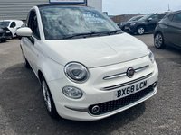 USED 2018 68 FIAT 500C 1.2 Lounge Convertible 2dr Petrol Manual Euro 6 (s/s) (69 bhp) CONVERTIBLE* SERVICE HISTORY* 4 STAMPS* SAT NAV* CRUISE CONTROL* REAR PARKING SENSORS* AIR CONDITIONING* DAB RADIO* 2 CUP HOLDERS* ELECTRIC WINDOWS* ELECTRIC MIRRORS* MULTI FUNCTION STEERING WHEEL* 2 KEYS*