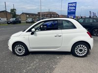 USED 2018 68 FIAT 500C 1.2 Lounge Convertible 2dr Petrol Manual Euro 6 (s/s) (69 bhp) CONVERTIBLE* SERVICE HISTORY* 4 STAMPS* SAT NAV* CRUISE CONTROL* REAR PARKING SENSORS* AIR CONDITIONING* DAB RADIO* 2 CUP HOLDERS* ELECTRIC WINDOWS* ELECTRIC MIRRORS* MULTI FUNCTION STEERING WHEEL* 2 KEYS*