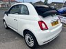 USED 2018 68 FIAT 500C 1.2 Lounge Convertible 2dr Petrol Manual Euro 6 (s/s) (69 bhp) CONVERTIBLE* SERVICE HISTORY* 4 STAMPS* SAT NAV* CRUISE CONTROL* REAR PARKING SENSORS* AIR CONDITIONING* DAB RADIO* 2 CUP HOLDERS* ELECTRIC WINDOWS* ELECTRIC MIRRORS* MULTI FUNCTION STEERING WHEEL* 2 KEYS*