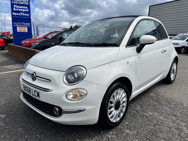View our Fiat 500c 1.2 Lounge Convertible 2dr Petrol Manual Euro 6 (s/s) (69 bhp)