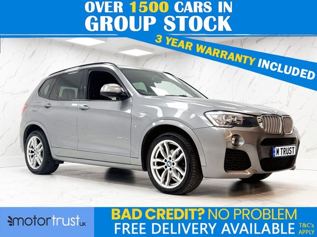 View our BMW X3 range