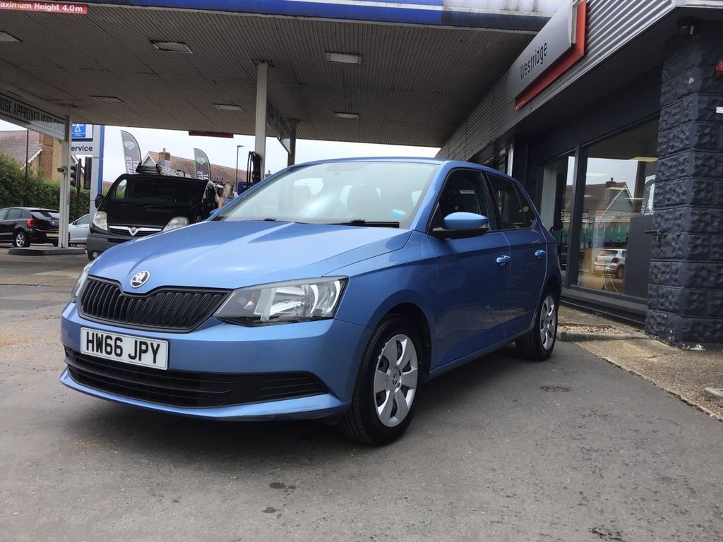 USED 2017 66 SKODA FABIA 1.0 S Hatchback 5dr Petrol Manual Euro 6 (s/s) (75 ps) 