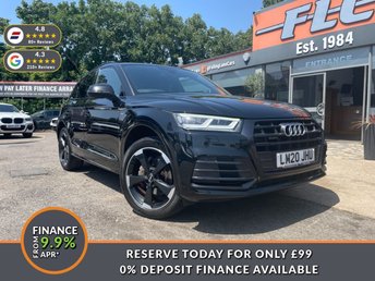 2020 AUDI Q5 2.0 TFSI 45 Black Edition SUV 5dr Petrol S Tronic quattro Euro 6 (s/s) (245 ps) &pound;21999.00