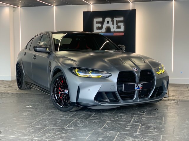 USED 2022 72 BMW M3 3.0 BiTurbo Competition Saloon 4dr Petrol Steptronic M xDrive Euro 6 (s/s) (510 ps) BMW ULTIMATE PACKAGE | SATIN PPF